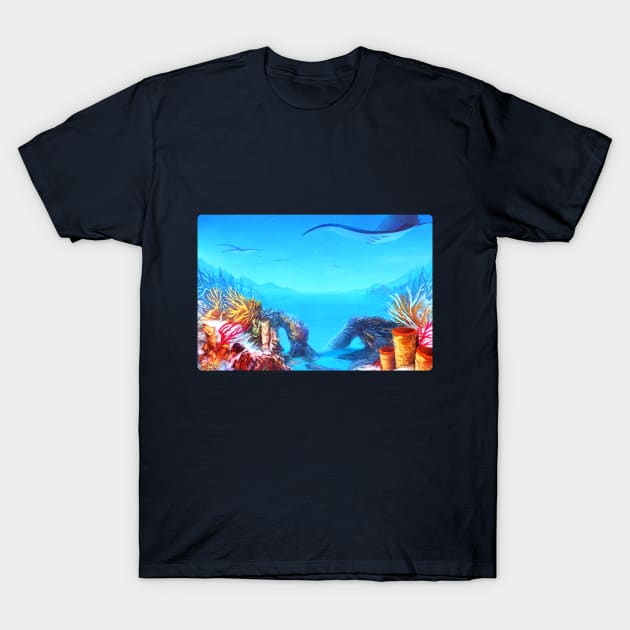 Manta Bay T-Shirt by ballaquia